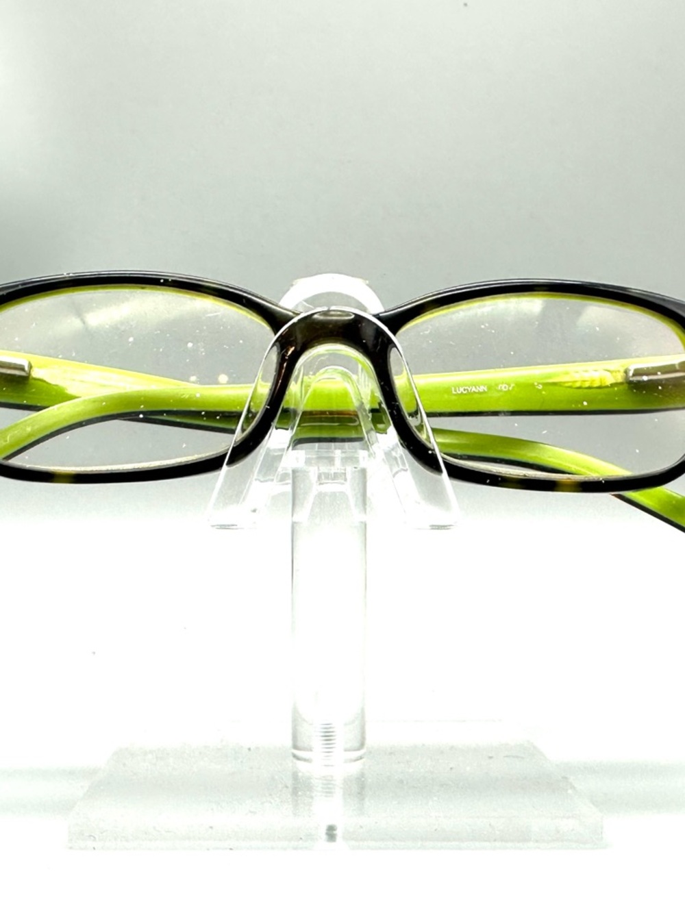 Kate Spade Lucyann Tortoise Lime Green Eyeglass Frames Womens 135 Rectangular